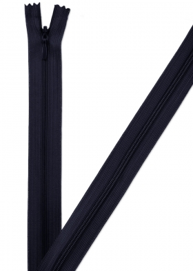 Zips skryt 60 cm modroierny 055Z